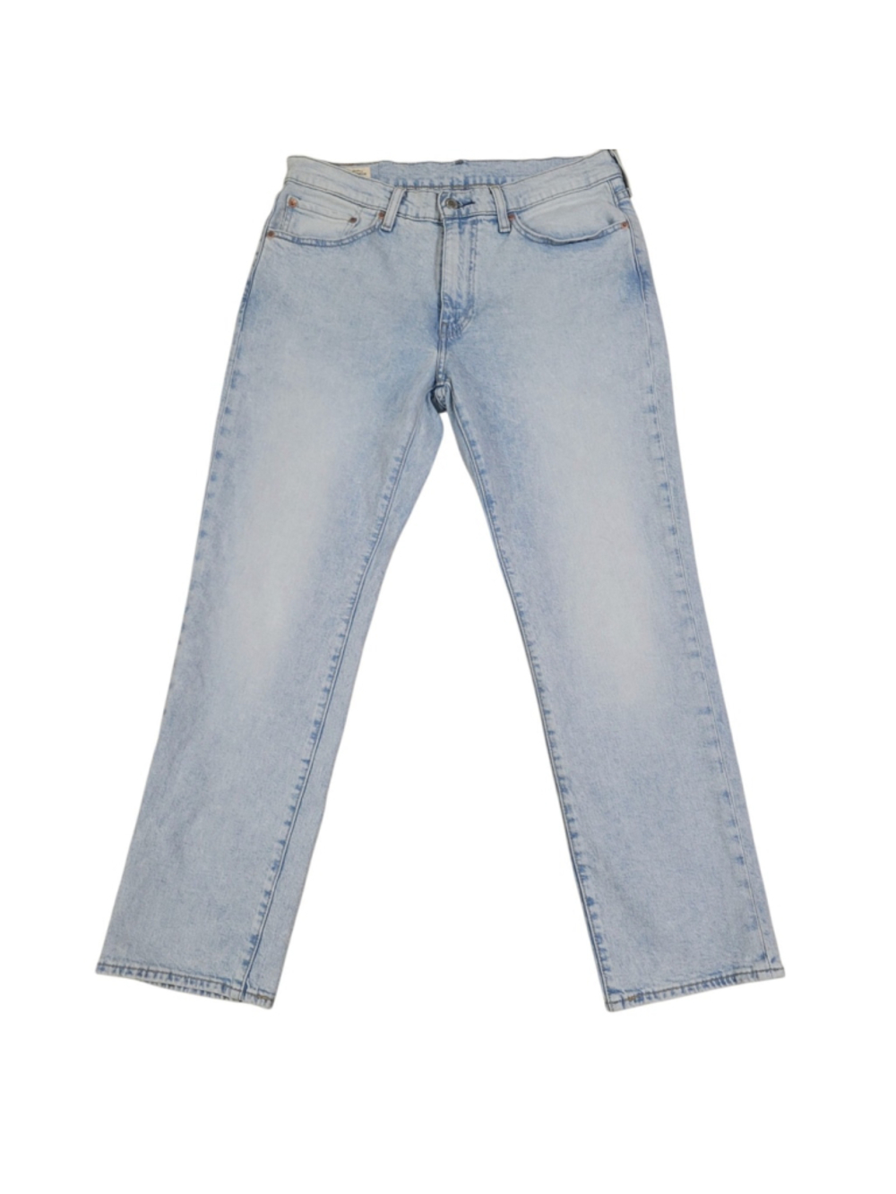 Levi's Premium 541 Mens Light Wash Straight Cotton Elastane Lyocell Jeans 33/30